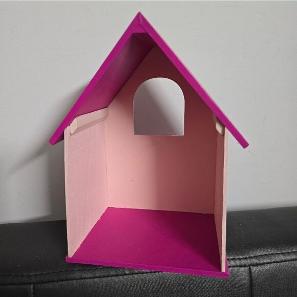 New Featherly Friends Valentine's Day Decor Bundle, Pink House and Kingsley Bird - Picture 5 of 9